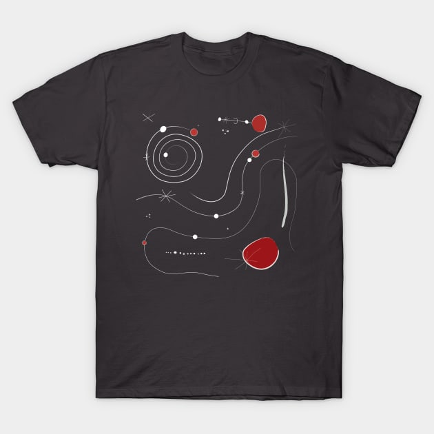 Miró tribute T-Shirt by FoxAndBear